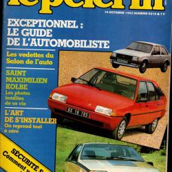 le pélerin guide de l'automobiliste, salon de l'auto 1982, maximilien kolbe, dalai lama