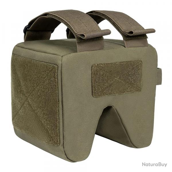 Support de Tir Tactique Rempli Sac Repose Fusil Stable Nylon Cordura pour Chasse et Tir Vert