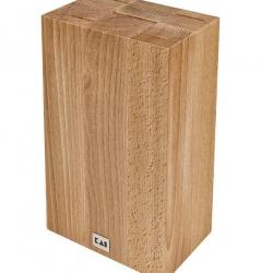 Kai DM-0819 Bloc couteaux cube Bois de Hêtre pour 5 couteaux