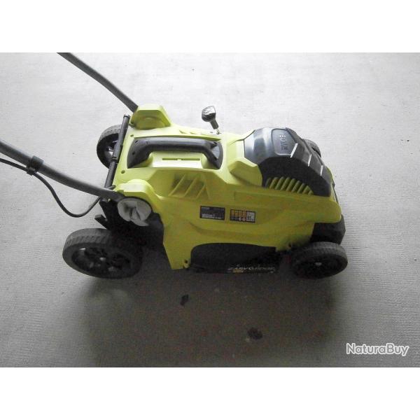 Tondeuse lectrique filaire RYOBI modle RLM 4018 avec 20m de cble rallonge 220-240V/1800W