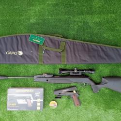 PACK12 LASER  ! Gamo Swarm Magnum 5,5 mm IGT PRO 10X Gen3i + Lun. 3-9X40 19,9 j. + Kit  Puiss. 34 J.
