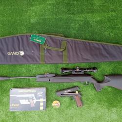 PACK13 LASER  ! Gamo Swarm Magnum 5,5 mm IGT PRO 10X Gen3i + Lun. 3-9X40 19,9 j. + Kit  Puiss. 34 J.