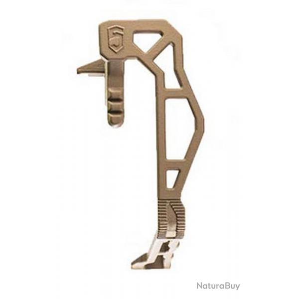 Arrtoir de culasse tendu PHASE 5 EBR V3 pour AR15 FDE