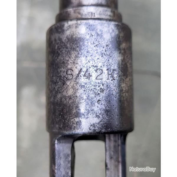 Extrmement rare Boitier/canon Mauser K98 S42/K (1934)