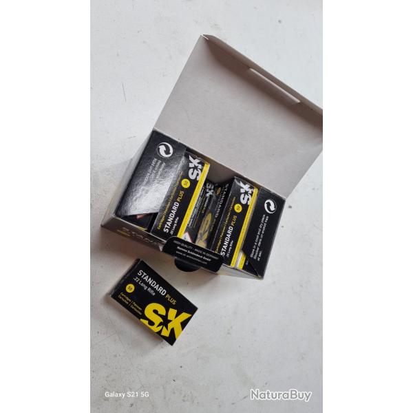 500 cartouches SK Standard Plus 22 LR