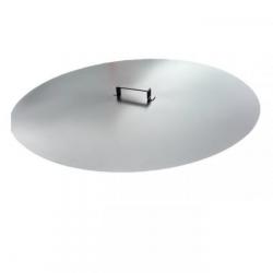 Gf ! Couvercle en inox massif 100 cm - qualité pro pour brasero Random