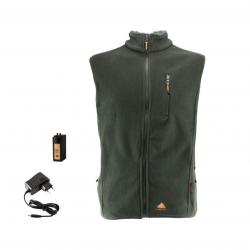 AJ4 FLEECE Veste polaire chauffante Kaki