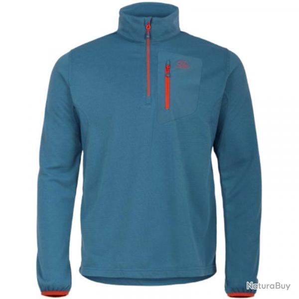 Hirta polaire acier bleu large