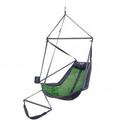 LOUNGER Chaise suspendue - Verte / Grise
