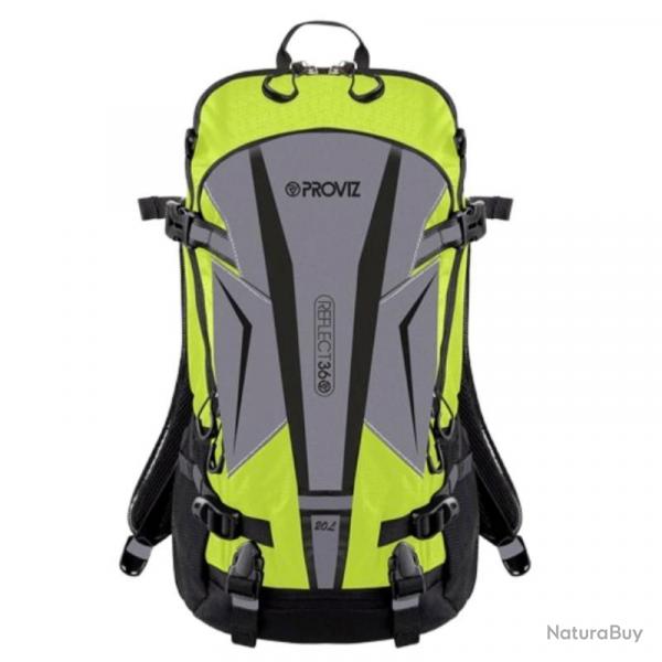 Sac  dos cyclisme TOURING - 20L - Jaune