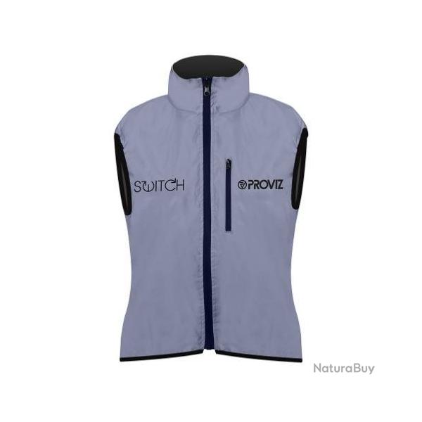 SWITCH JACKET Veste sans manche rversible fluo rflchissant Femme