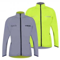 SWITCH JACKET 40 Veste rÈversible fluo/rÈflÈchissant - Femme 40