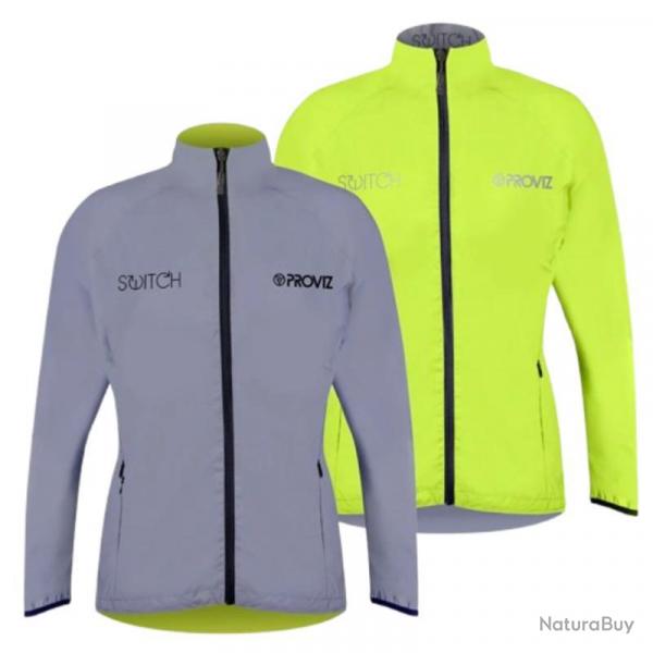 SWITCH JACKET 40 Veste rversible fluo/rflchissant - Femme 40
