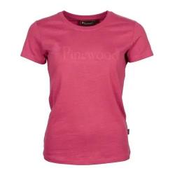 T shirt Pinewood Outdoor Life Femme Rose