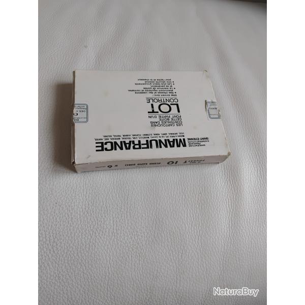 collector  boite cartouche manufrance en calibre 10 plomb no6