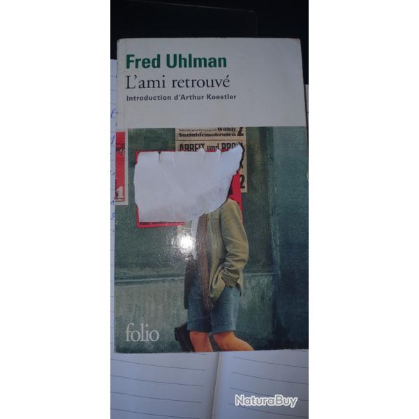 L'ami retrouv par Fred Uhlman- Folio -
