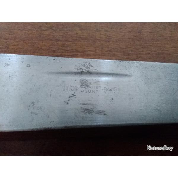 Couteau de chantier ,Sabatier Jeune. Ww2