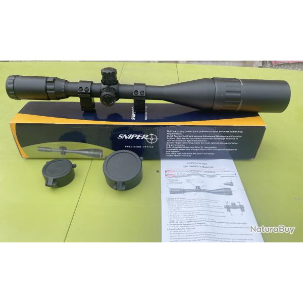 Lunette 6-24 X 50 marque SNIPER illumine RVB - tat neuf