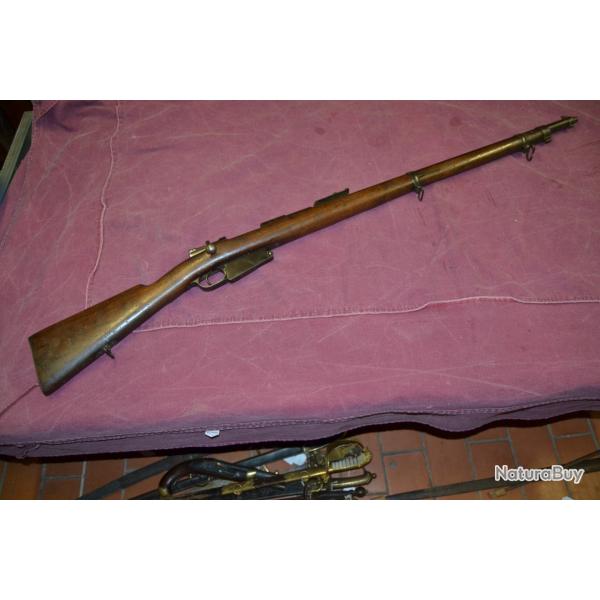 fusil mauser 1889 Belge rare contrat anglais birmingham cal 7,65x53