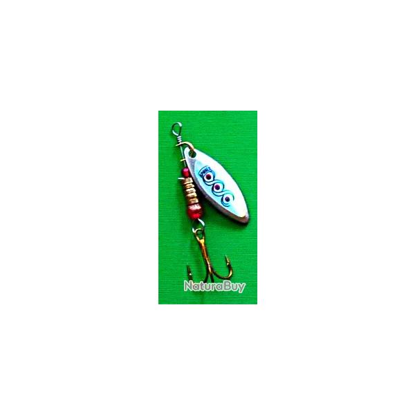 Cuiller tournante pour tuites, perches et autres carnassiers - 2.80 gr - CT-M18