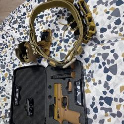 Sig Sauer P320 gbb + ceinturon templar's gear