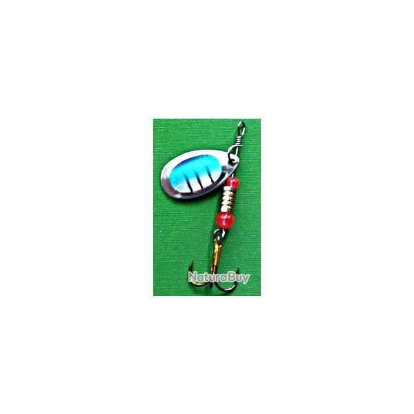 Cuiller tournante pour tuites, perches et autres carnassiers - 3.20 gr - CT-M19