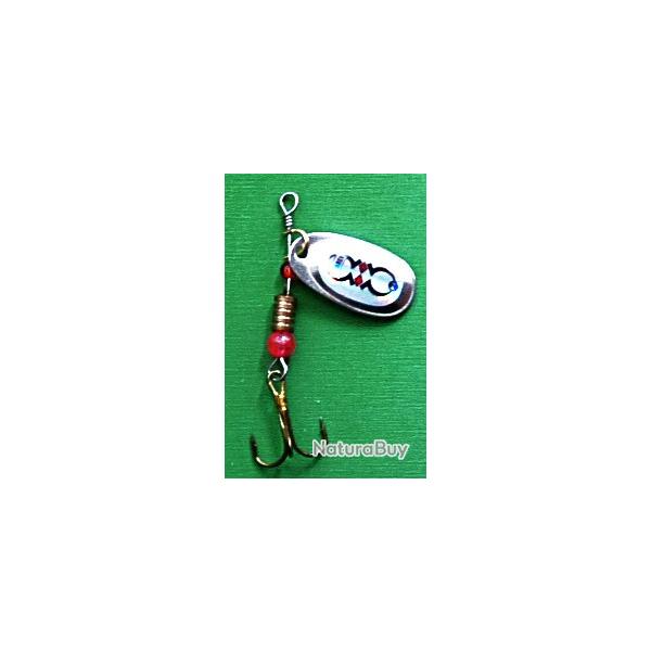 Cuiller tournante pour tuites, perches et autres carnassiers - 3.15 gr - CT-M20