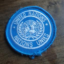 écusson brodés united nations