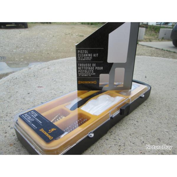 trousse de nettoyage pour pistolets