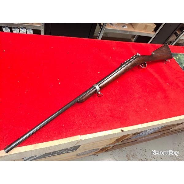 CARABINE GRAS (RESTAUREE) MLE 1874 MODIFIEE 80 CAL.11MM D'ORIGINE / MANUFACTURE D'ARME DE TULLE