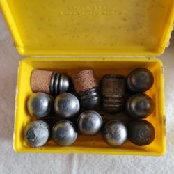 12 balles de précision Cal.12