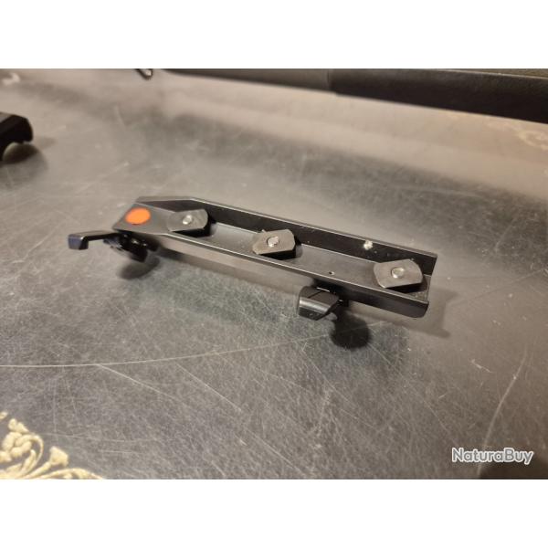 MONTAGE LUNETTE A RAIL POUR BLASER R93