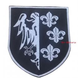Blason Aix la Chapelle à thermocoller  ( Hauteur : 82 mm - Largeur : 70 mm )