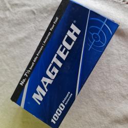 1000 amorces MAGTECH N°7 1/2 Small Riffle primers