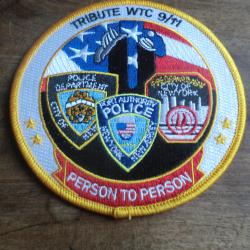 patch hommage  au 11 septembre du world trade center