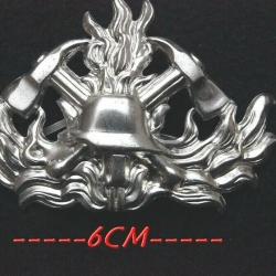 Insigne de casquette (fixation à lamelles) Sapeur Pompier Allemand