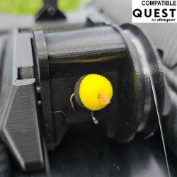 Largue Zig Bait Boat Pod pour Deeper Quest Army Green