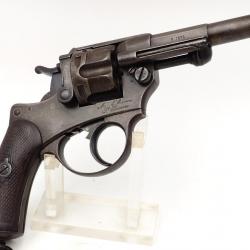 REVOLVER REGLEMENTAIRE OFFICIER CHAMELOT DELVIGNE MODELE MAS 1874 ST ETIENNE 1876 CALIBRE 11MM 73 - 
