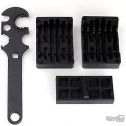 Kit de 3 outils armurier, pour AR15 M4,M16 et clone , ideal pour remplacer garde main