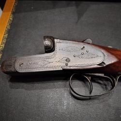 rare fusil à platines ARIZAGA CALIBRE 12/70