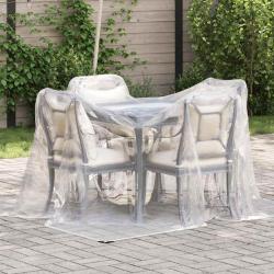 Bâche transparente avec oeillets 2x2 m polyéthylène