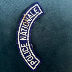 INSIGNE D EPAULE POLICE NATIONALE