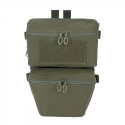 G.A. Tactics Back Panel Double Poches Type Zip-On - Ranger Green
