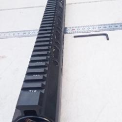 Garde Main AR10, .308, 15 pouces flottant type Keymod,NEUF NEUF