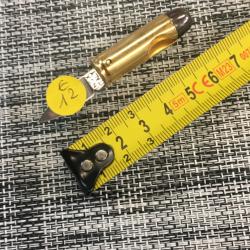 Mini couteau numéro 1 inox et laiton