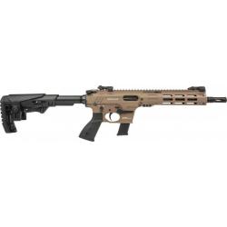 DERYA ZY9 FDE CAL 9X19 CANON DE 25.4 CM 10+1 LEVIER ARMEMENT DUAL SYSTEME