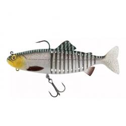 Leurre souple Fox Rage jointed réplicant 20CM/120gr  silver halo