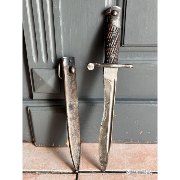 Baonnette Espagne Fusil Mauser 1893