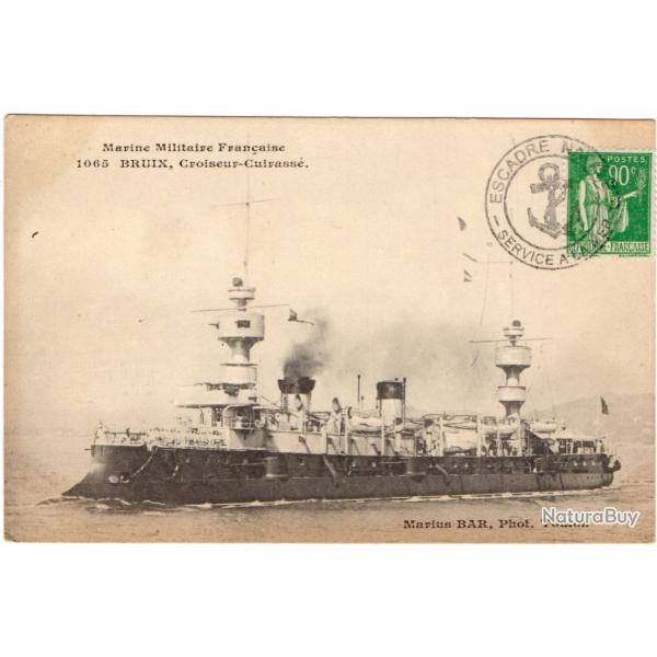 CPA - Marine Militaire Franaise-1065 BRUIX, Croiseur-Cuirasse  N1575