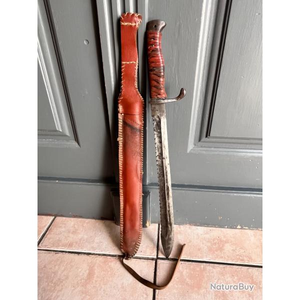 Baonnette Allemande Pionnier modle 1898/05 Queue de carpe dents de scie